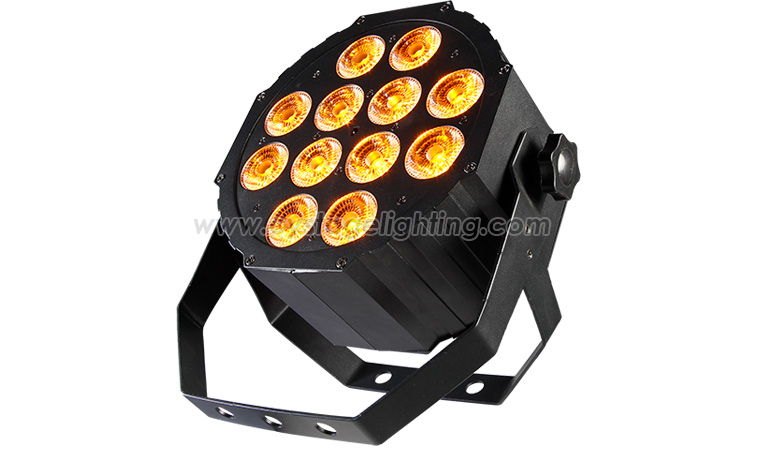 LITE PAR12 12x12W RGBWA+UV LED Infrared Flat Par