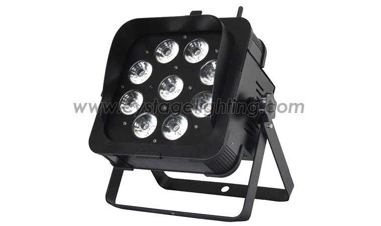 HEX M9 9pcs LED Battery Par