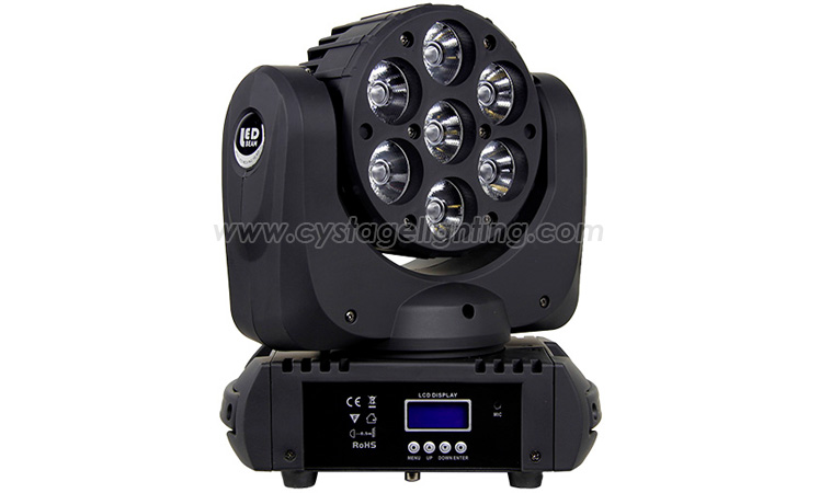 XS Beam B7 7x12W LED Beam Moving Head