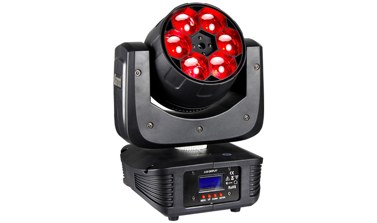 VIZI WASH Z6 6x15W LED Zoom Moving Head