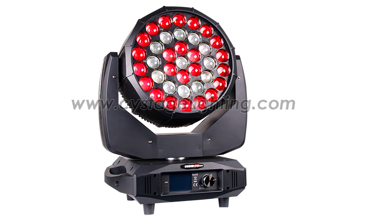 VIZI WASH Z37PRO 37x15W 4in1 LED Zoom Moving Head with RDM