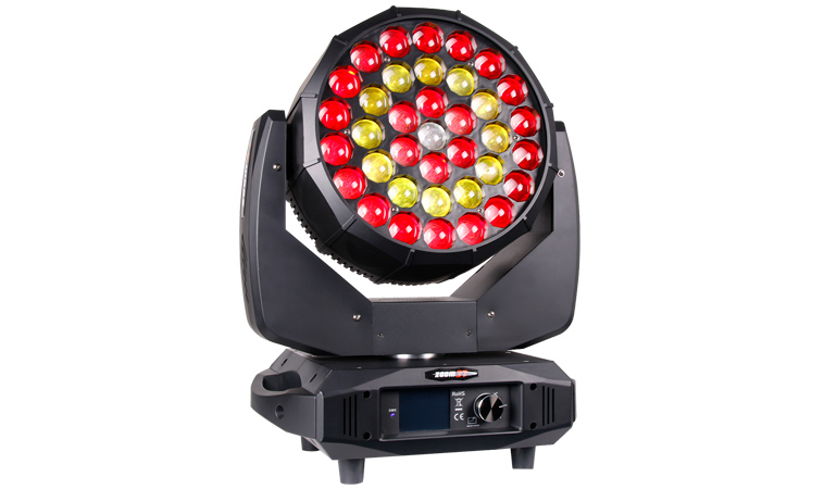 VIZI WASH Z37PRO 37x15W 4in1 LED Zoom Moving Head with RDM