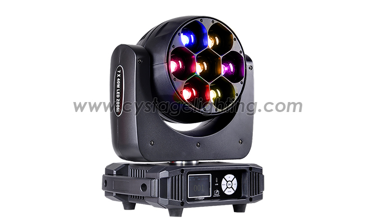 VIZI WASH Z7PRO-A 7x40W 4in1 LED Zoom with Pixel Control