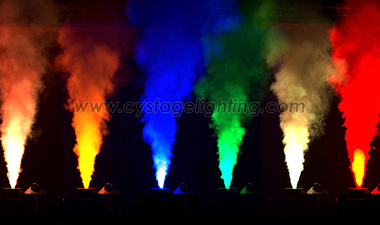 WS-1500 LED Vertical Jet Fog Machine