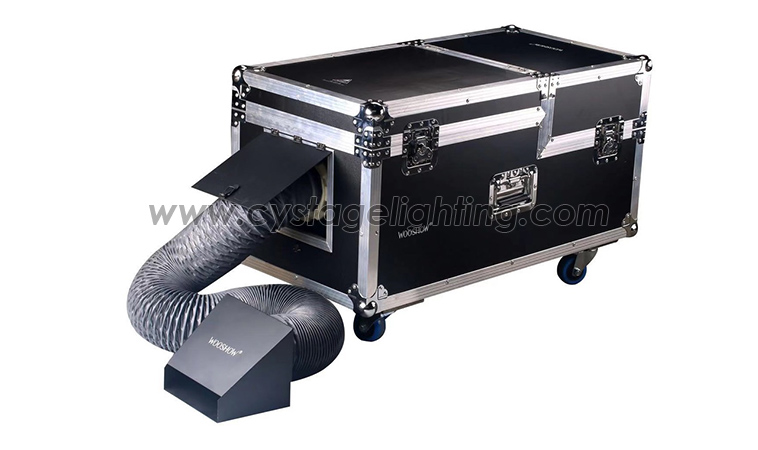 W-2500D 2500W Double Head Water-based Low Smoke Machine