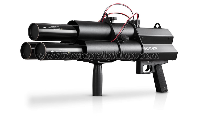 WS-F3B Three Head Hand-Held Electronic Confetti Gun