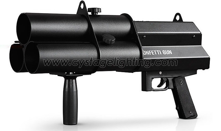 WS-F3B Three Head Hand-Held Electronic Confetti Gun